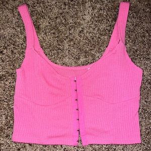 PacSun Pink Crop Top